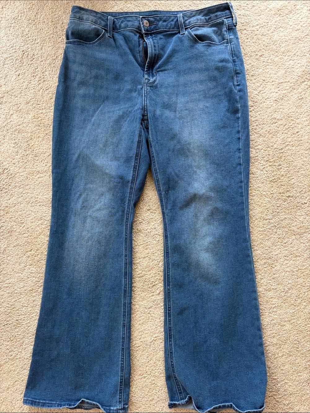 Old Navy Blue Flare Jeans